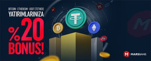 Kripto Yatırımlarınıza %20 Bonus!